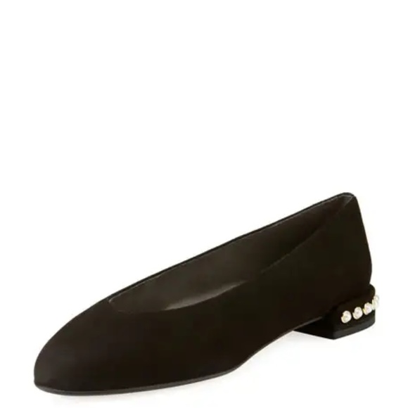 stuart weitzman chic pearl ballet flat